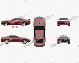 Chevrolet Camaro SS coupe 2014 car clipart