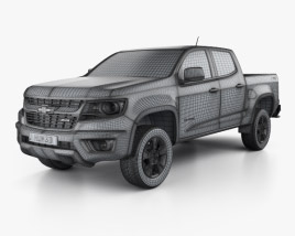 Chevrolet Colorado Double Cab 2017 car clipart