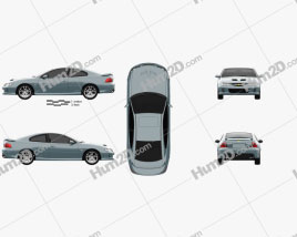 Chevrolet Lumina SS Coupe 2002 car clipart