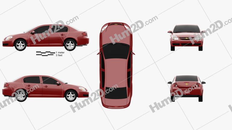 Chevrolet Cobalt LT 2004 car clipart