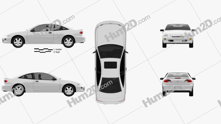 Chevrolet Cavalier Z24 1998 Blueprint