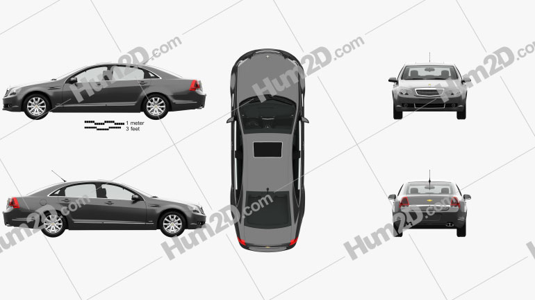 Chevrolet Caprice Royale with HQ interior 2014 PNG Clipart