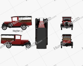 Chevrolet Independence Canopy Express 1931 car clipart