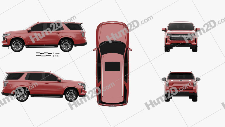 Chevrolet Tahoe RST 2020 PNG Clipart
