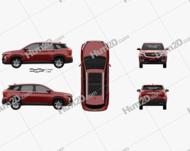 Chevrolet Captiva TH-spec 2019 car clipart
