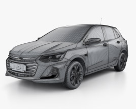 Chevrolet Onix Premier hatchback 2023 car clipart