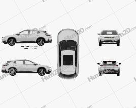 Chevrolet Menlo with HQ interior 2019 car clipart