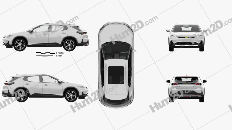 Chevrolet Menlo mit HD Innenraum 2019 car clipart