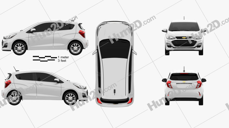 Chevrolet Spark 2019 Blueprint