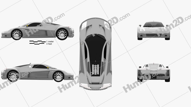 Chrysler ME 4-12 2004 car clipart