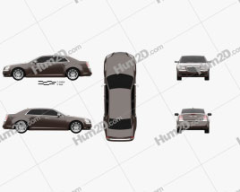 Chrysler 300 C Executive Series 2012 car clipart
