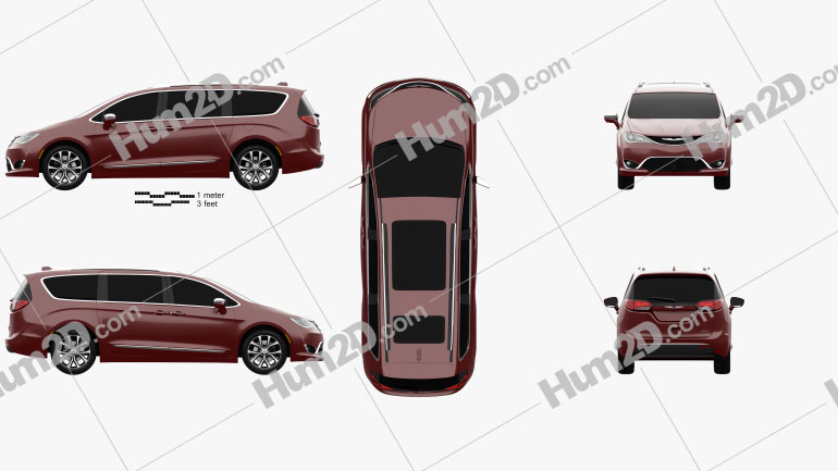 Chrysler Pacifica 2017 clipart