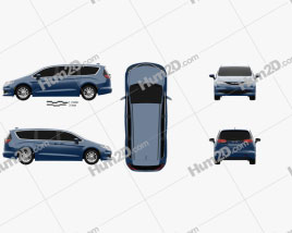 Chrysler Voyager 2019 clipart