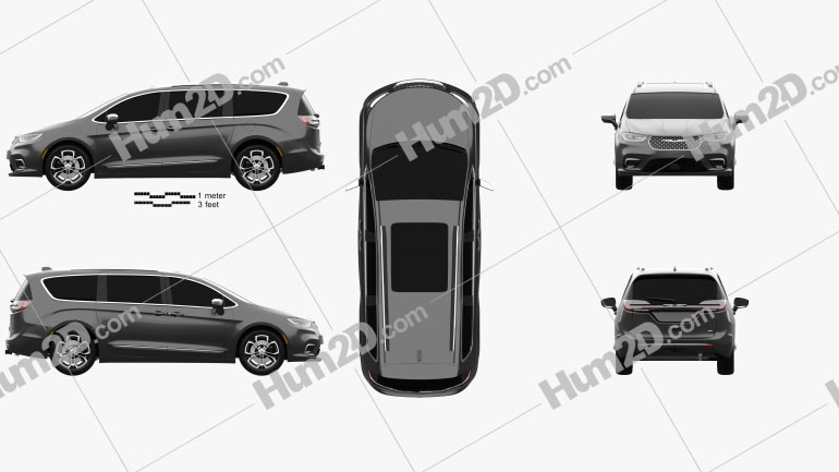 Chrysler Pacifica Pinnacle 2021 PNG Clipart