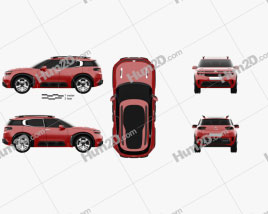 Citroen Aircross Conceito 2015 car clipart