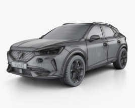 Cupra Formentor 2022 car clipart