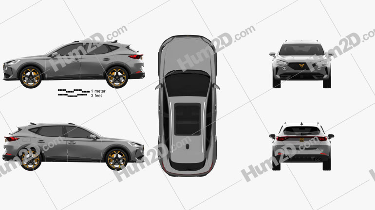Cupra Formentor 2021 PNG Clipart