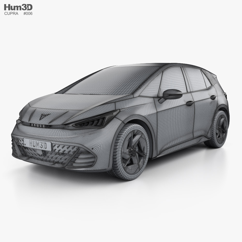 Cupra Born 2024 3D model