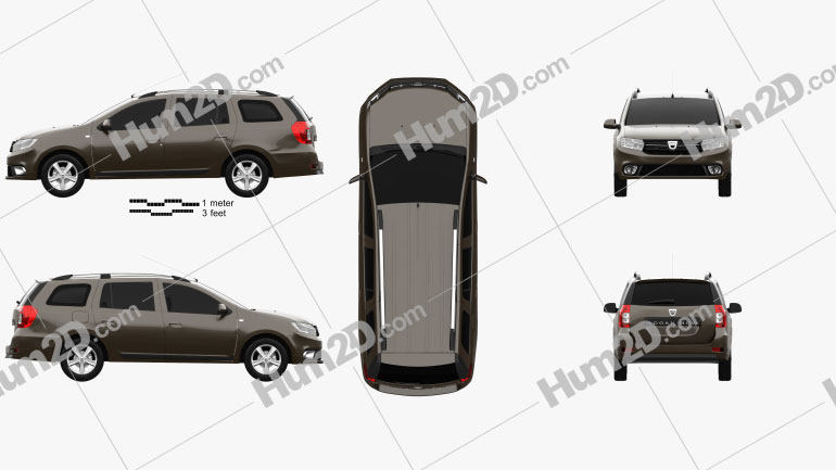 Dacia Logan MCV 2016 PNG Clipart