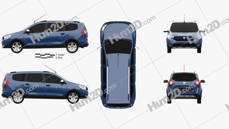 Dacia Lodgy Stepway 2016 PNG Clipart