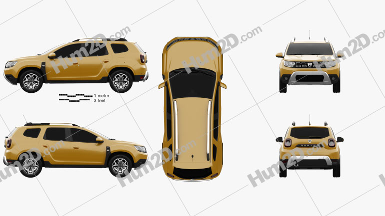 Dacia Duster 2018 PNG Clipart