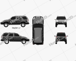 Derways Shuttle 2007 car clipart