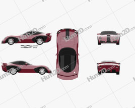 Devon GTX 2010 car clipart