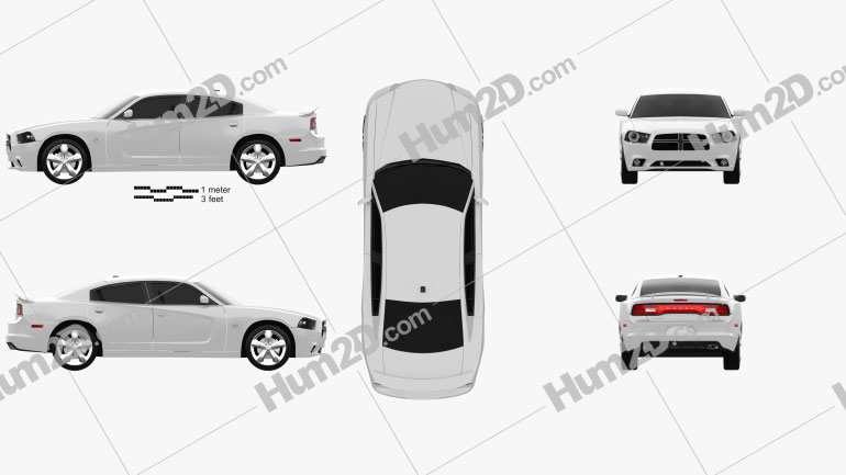 Dodge Charger (LX) 2011 PNG Clipart