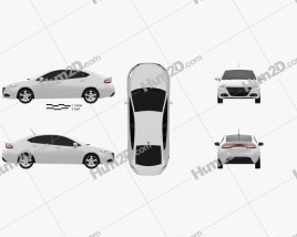 Dodge Dart 2013 car clipart