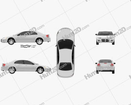 Dodge Stratus 2001 car clipart