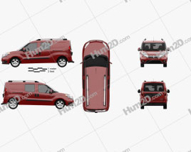 Dodge Ram Pro Master City Wagon 2015 clipart