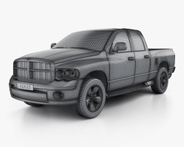 Dodge Ram 1500 Quad Cab SLT 2006 car clipart