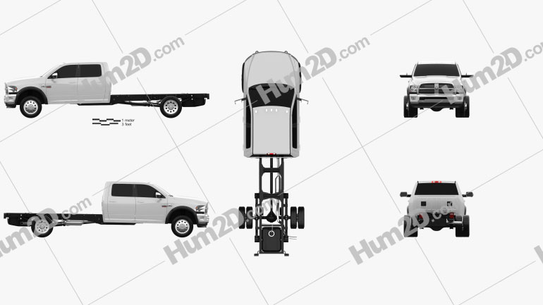 Чертеж dodge ram