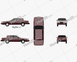 Dodge Dynasty 1993 car clipart