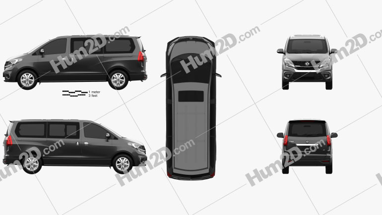 DongFeng Future M6 2018 clipart