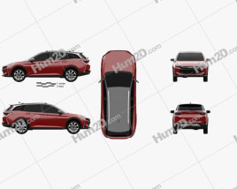 DongFeng Aeolus Yixuan GS 2020 car clipart