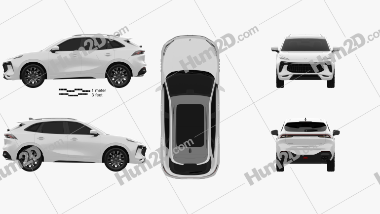 DongFeng Forthing T5 EVO 2021 PNG Clipart