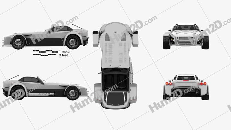 Donkervoort D8 GTO 2013 Clipart Image