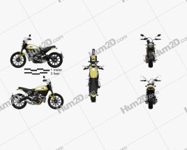 Ducati Scrambler Icon 2015 Motorrad clipart