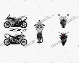 EBR 1190RX 2014 Motorcycle clipart