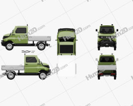Evum Motors aCar E 2019 car clipart