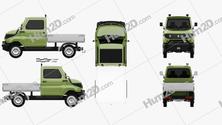 Evum Motors aCar E 2019 car clipart