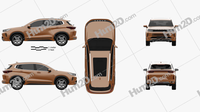 Exeed LX 2019 PNG Clipart