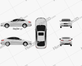 FAW Besturn B70 2014 car clipart