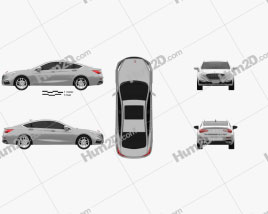 FAW Hongqi H5 2018 car clipart