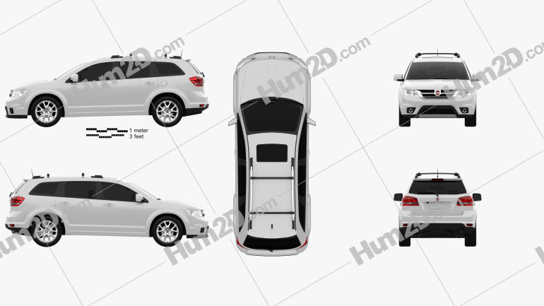 Fiat Freemont 2011 PNG Clipart