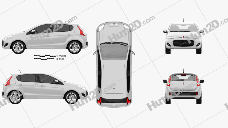 Fiat Palio 2012 Blueprint