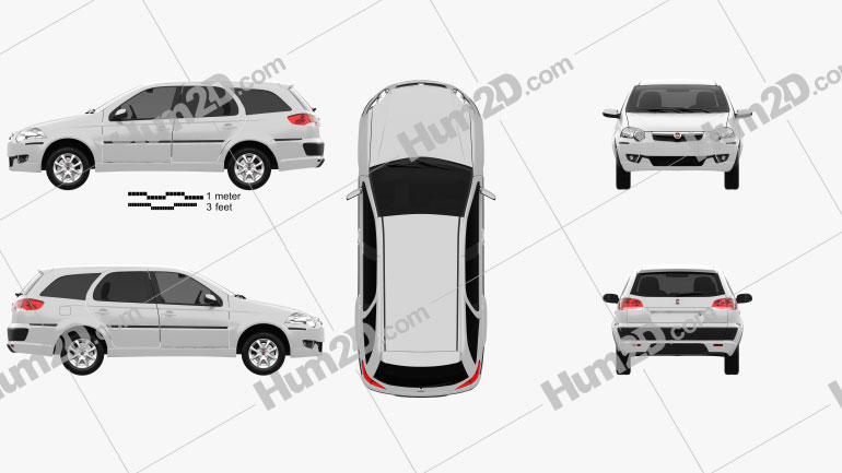 Fiat Palio Weekend 2012 PNG Clipart