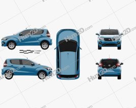 Fiat Mobi Like On 2017 car clipart