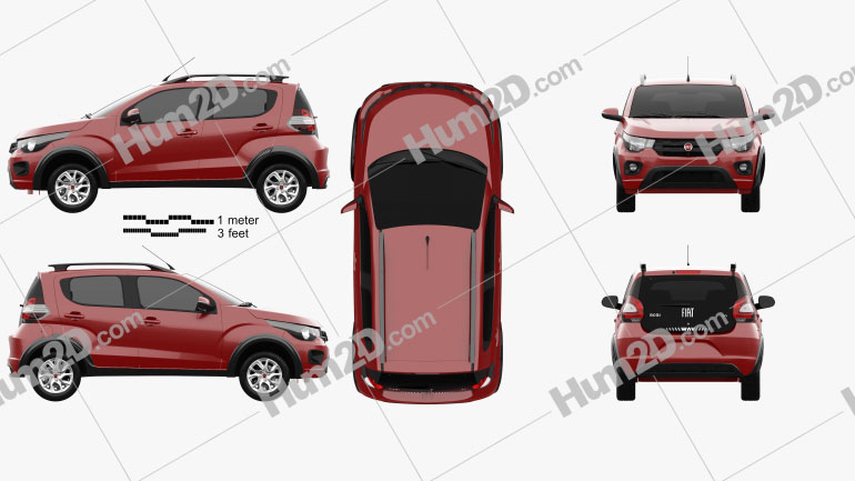 Fiat Mobi Way On 2017 Blueprint